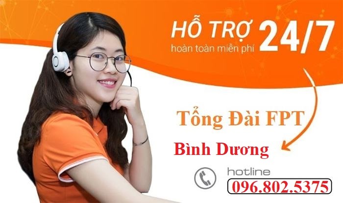 Tổng đài FPT Bình Dương - Hotline FPT: 0968025375