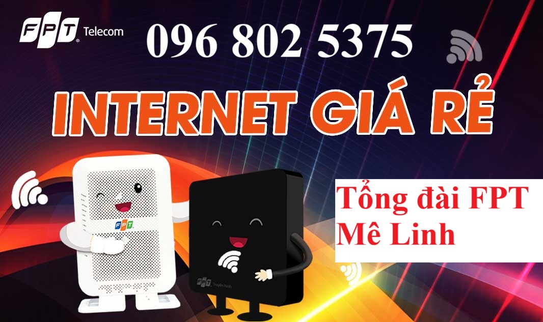 Tổng đài FPT Mê Linh Hà Nội - Số điện thoại FPT Mê Linh: 0968025375