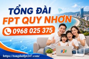 Tổng đài FPT Quy Nhơn Bình Định - Số điện thoại FPT Quy Nhơn: 0968025375